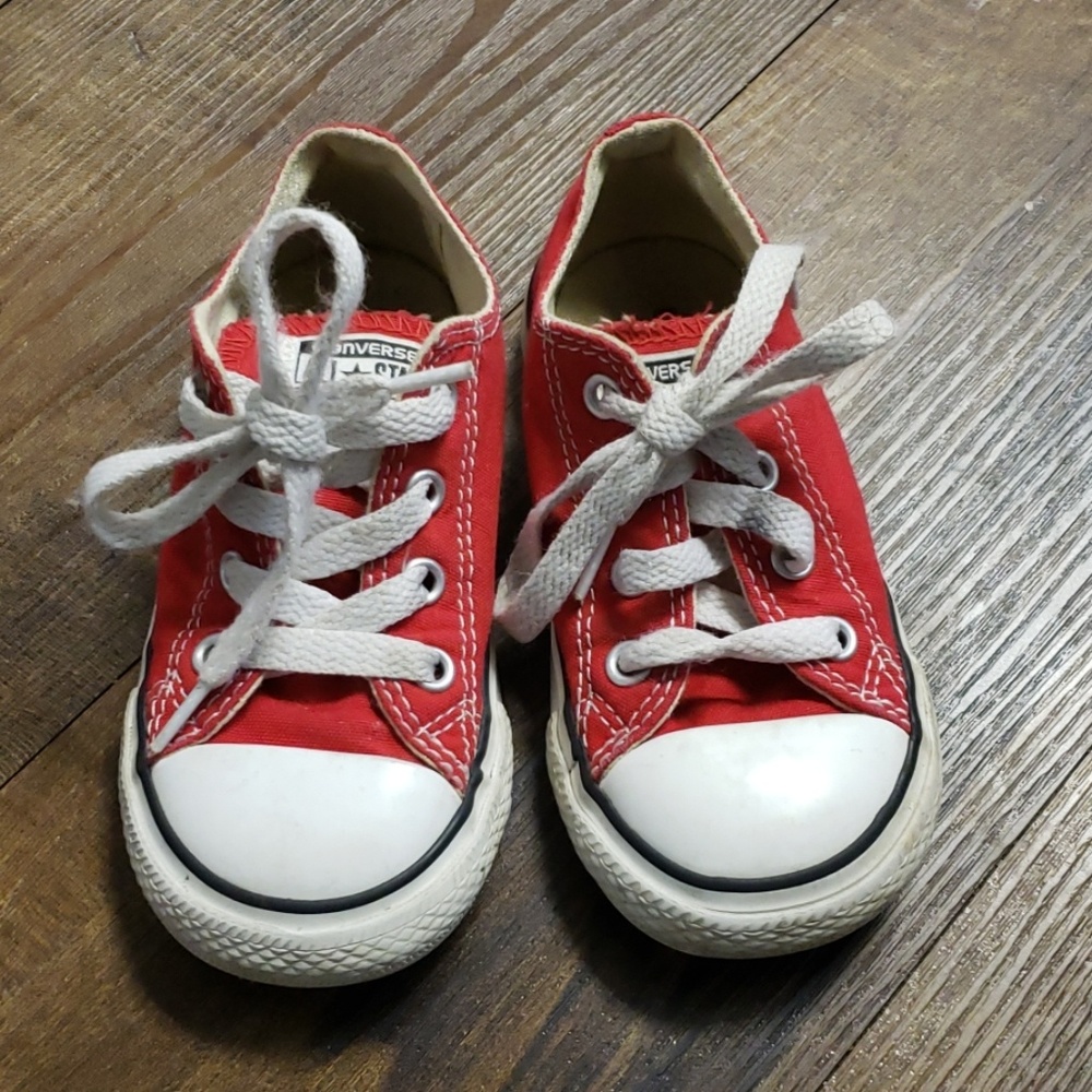 Red Toddler Converse